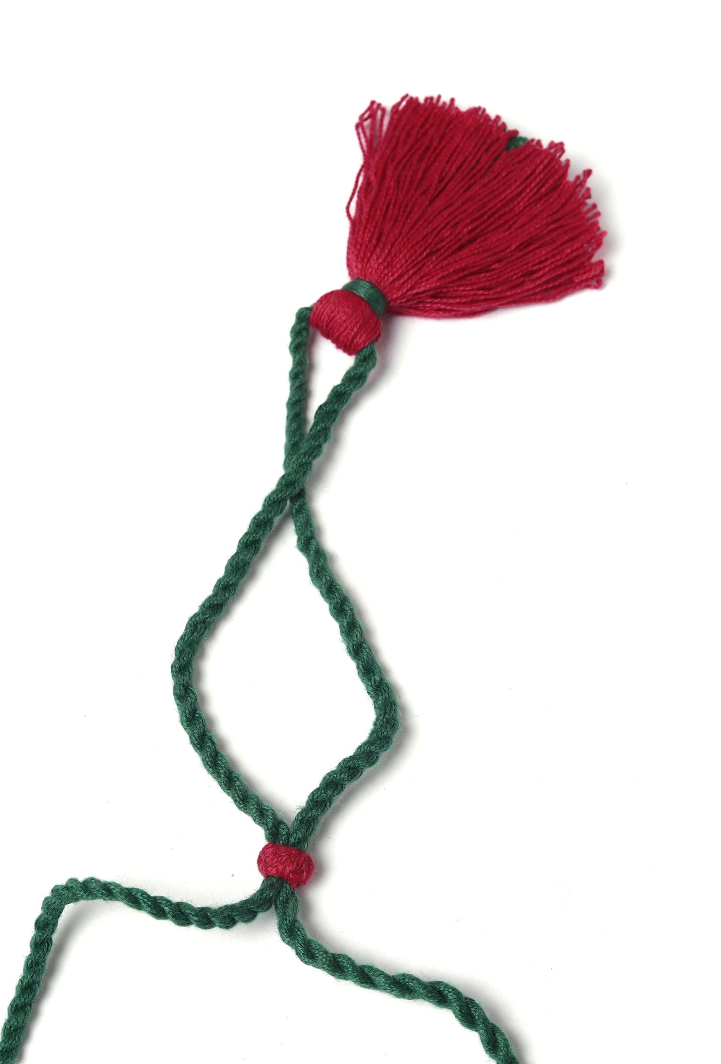 Red & Green Nargis Handmade Necklace