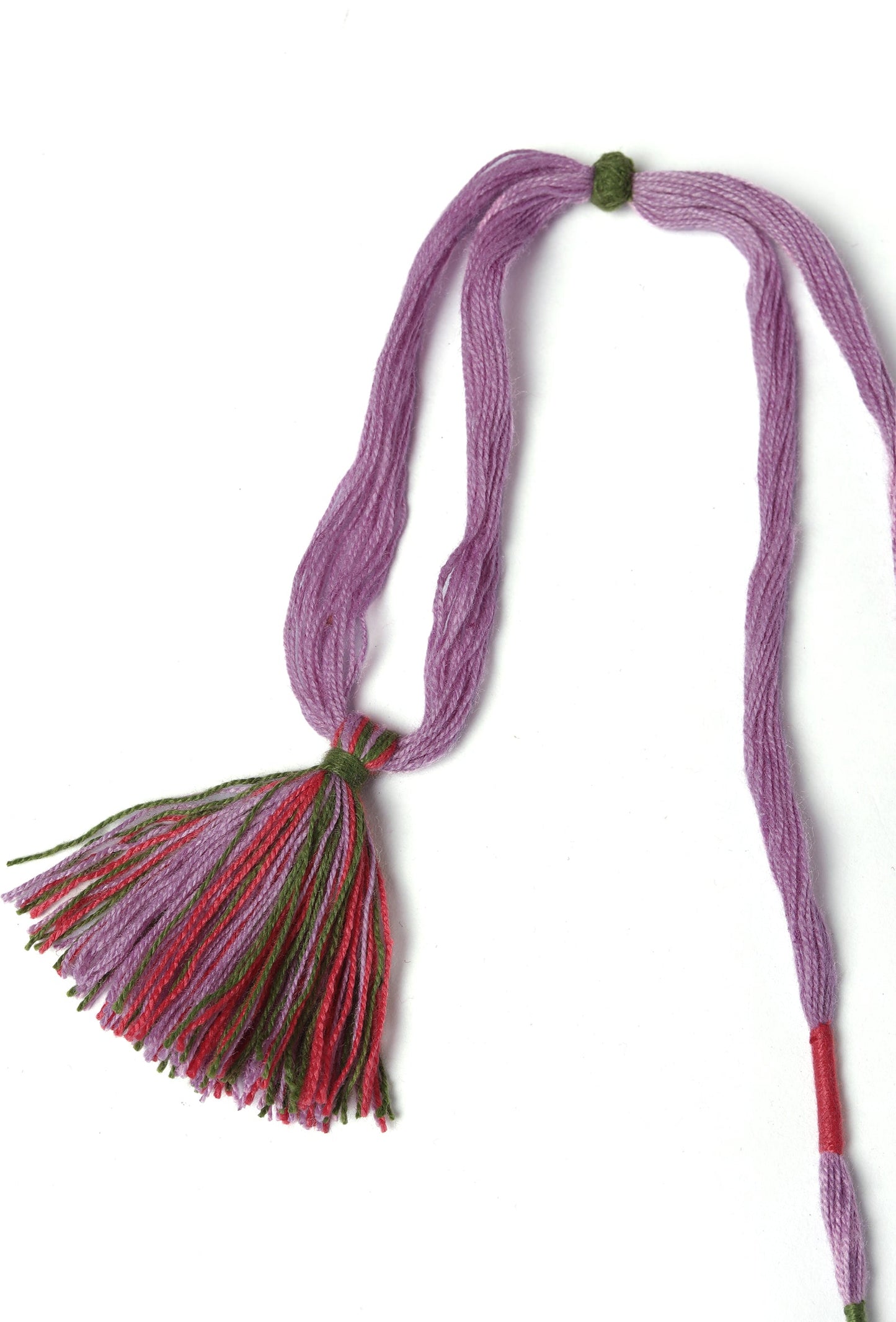 Kumud Lilac Handmade Necklace