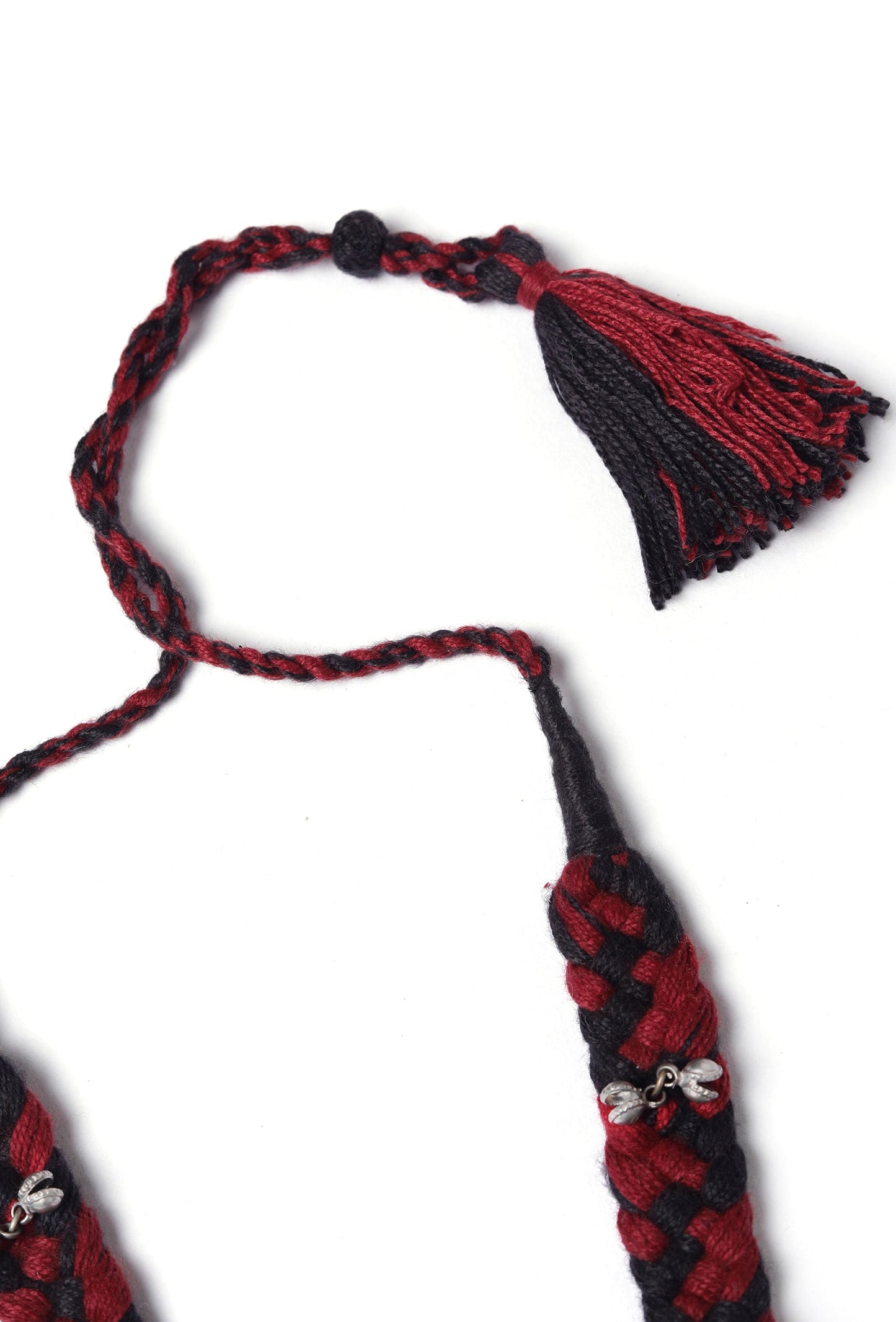 Black and Maroon Amara Necklace