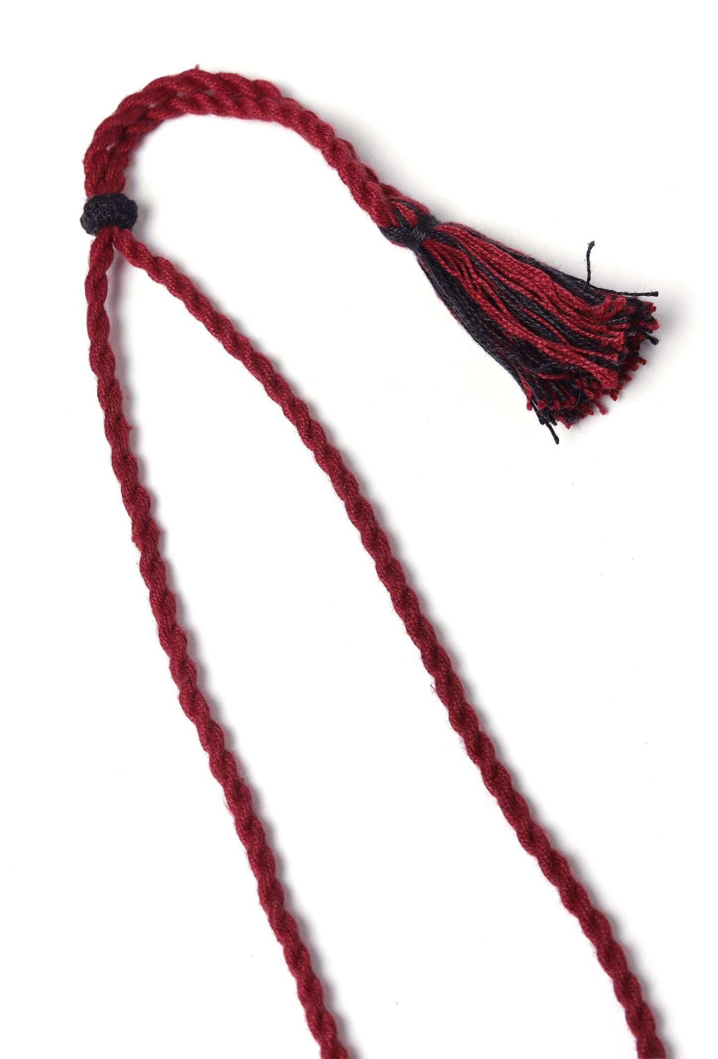 Black and Maroon Gulbahar Necklace
