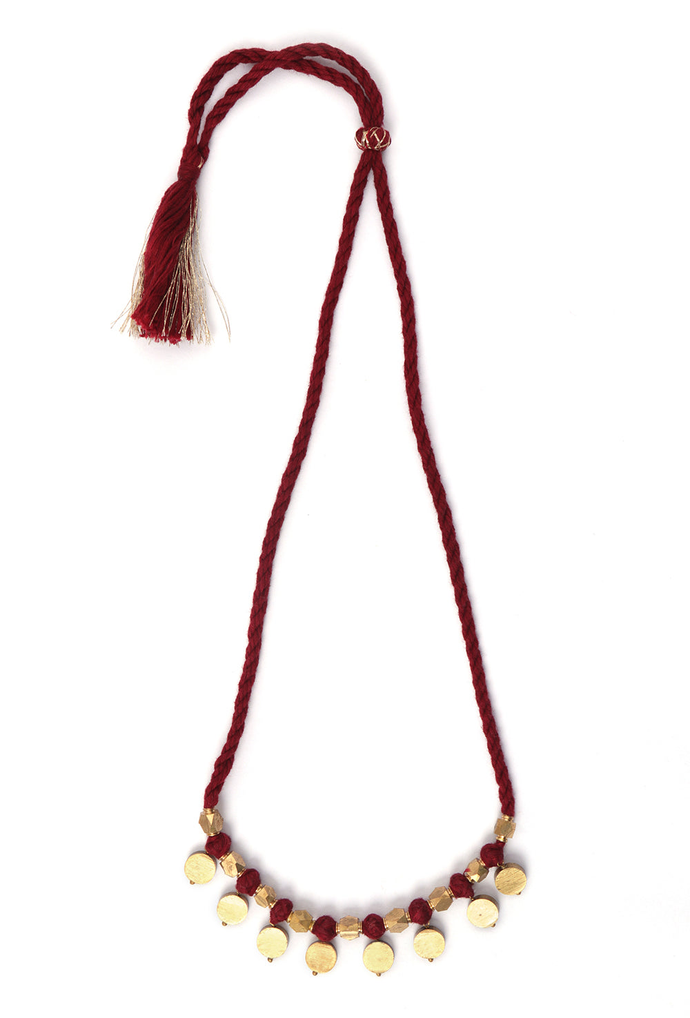 Sareen Maroon Necklace