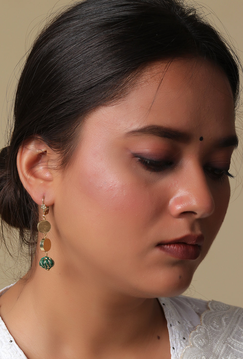 Rasa Green Earrings