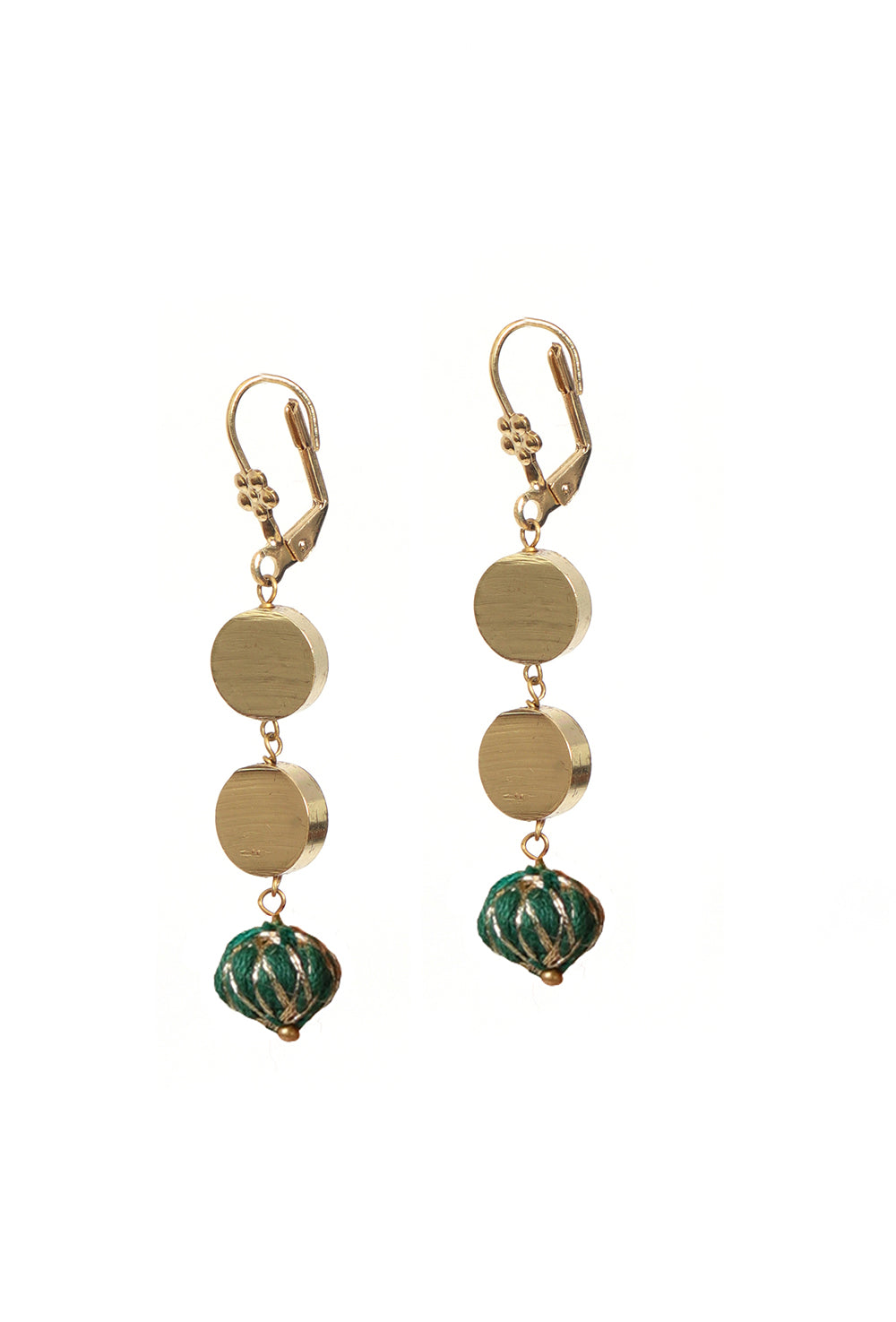 Rasa Green Earrings