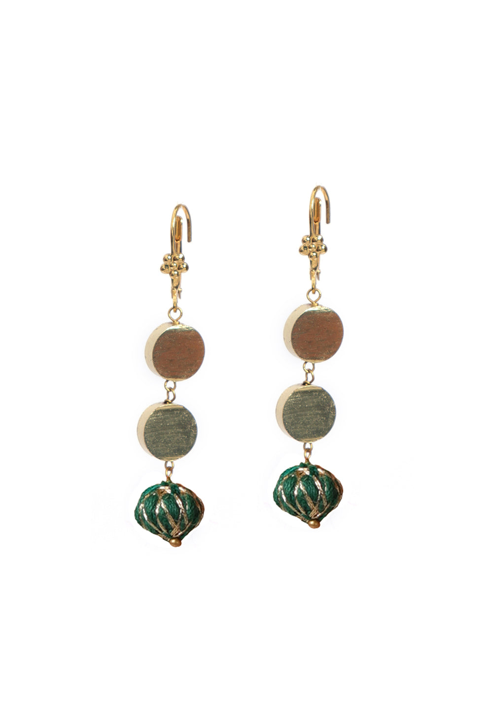 Rasa Green Earrings