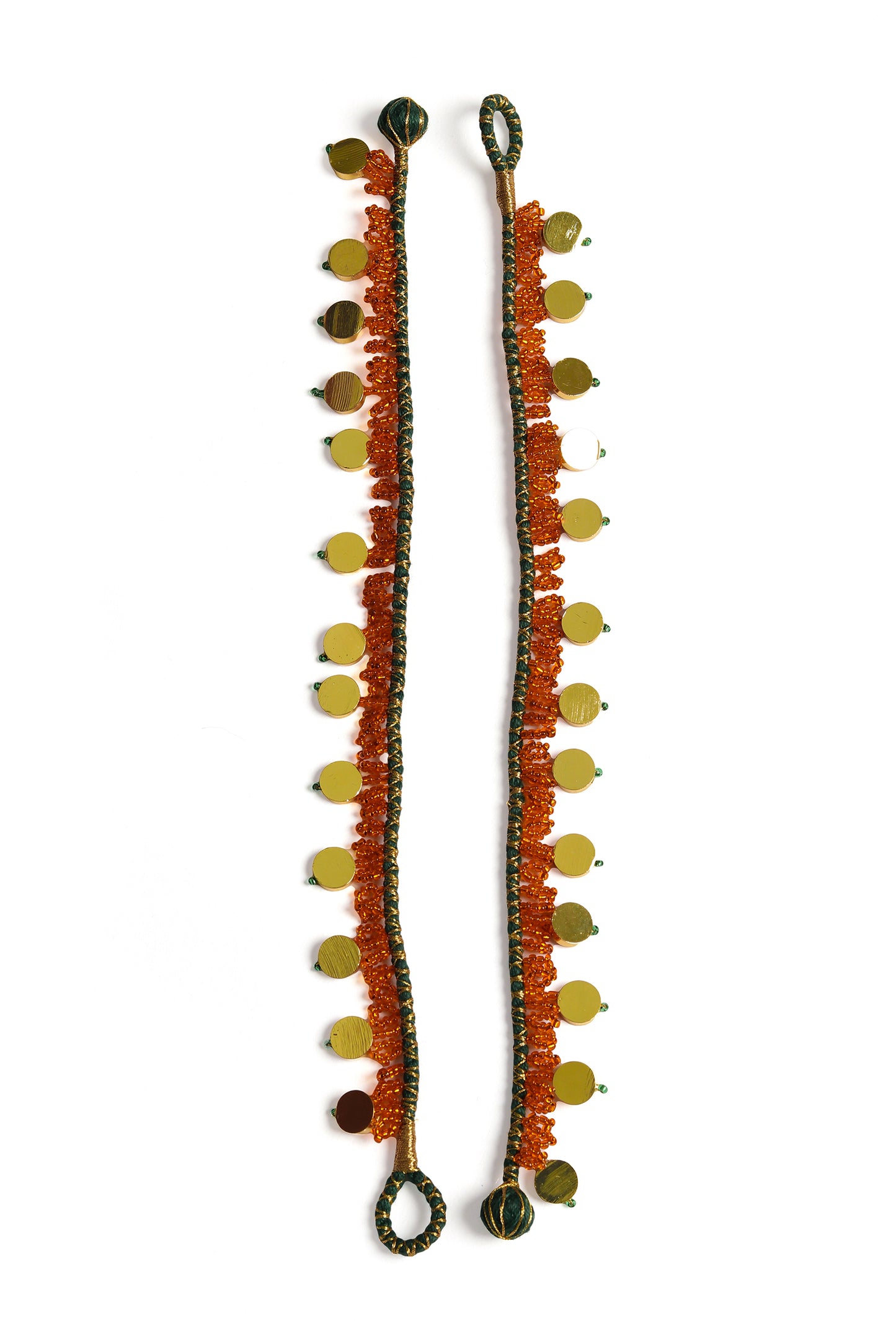 Jhanak Anklets: (Set of Two)