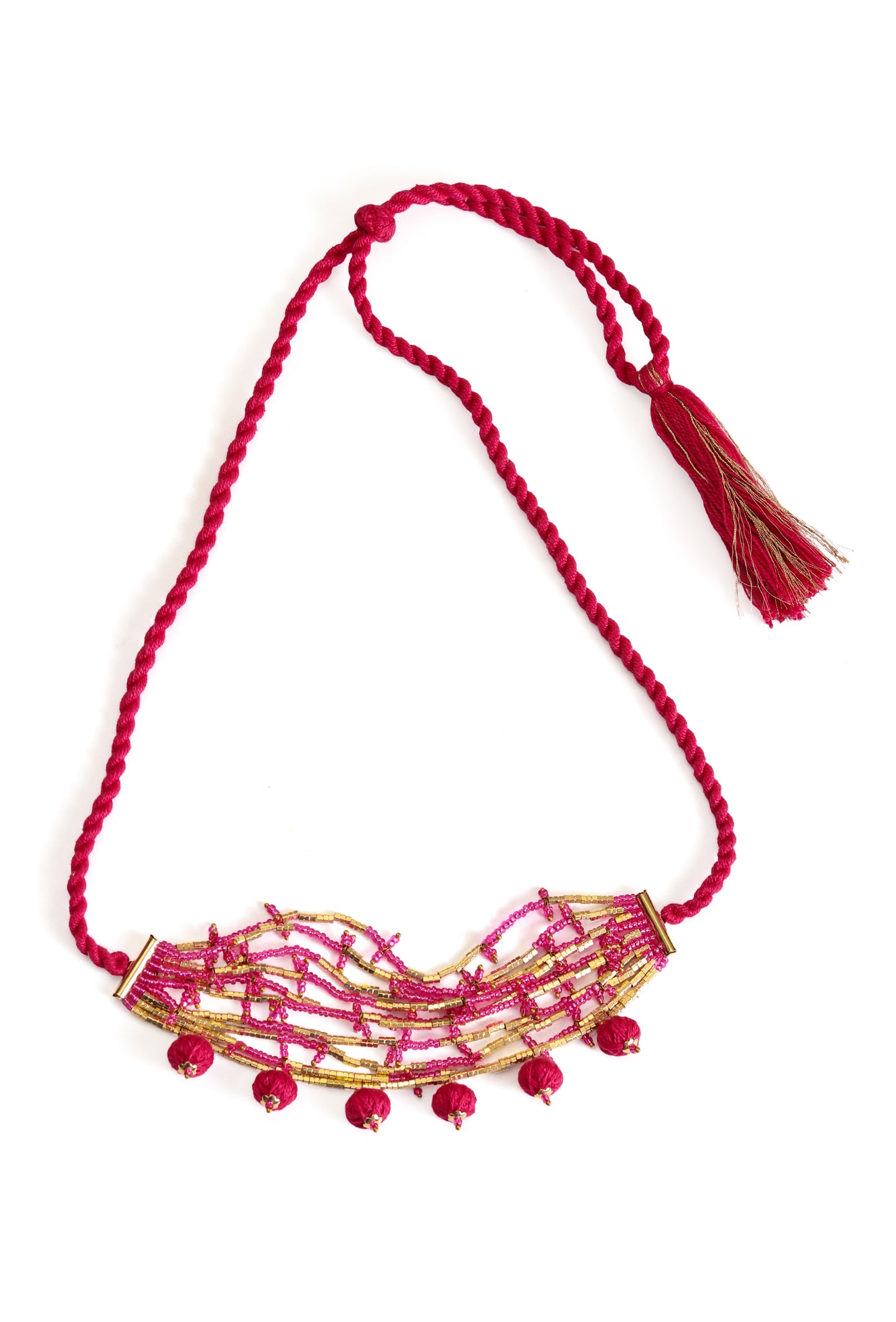 Rosy Neckpiece