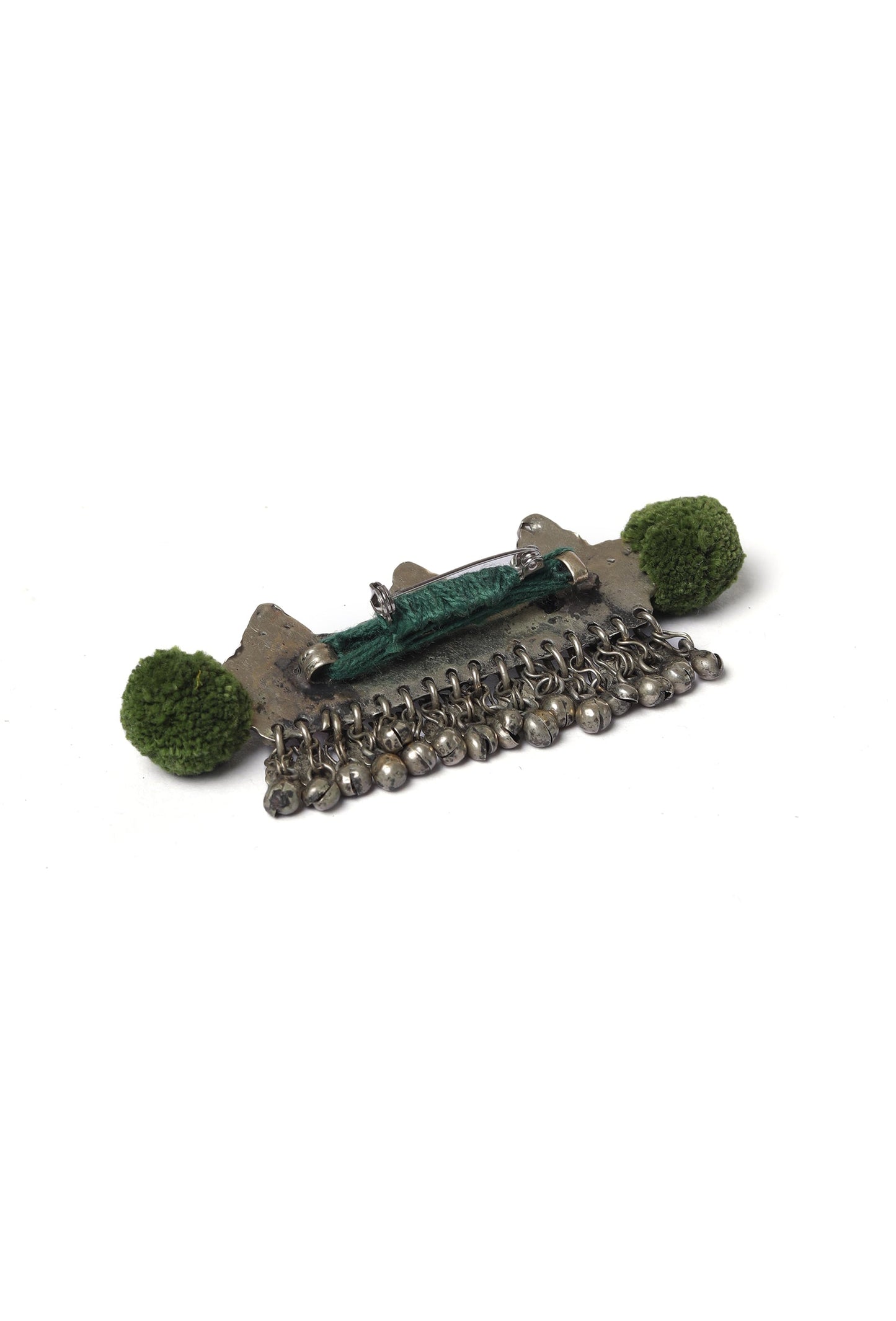 Green Afghan Brooch