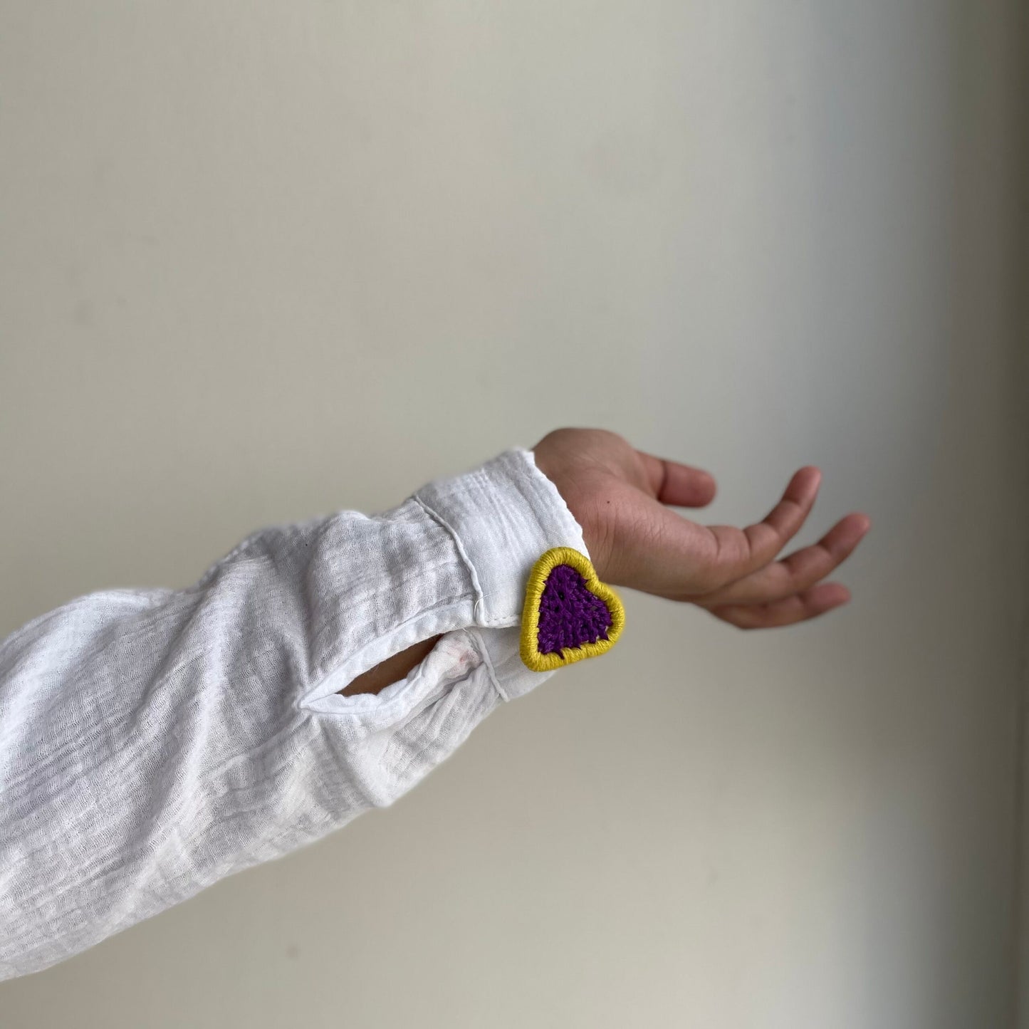 Lilac Love Thread Brooch