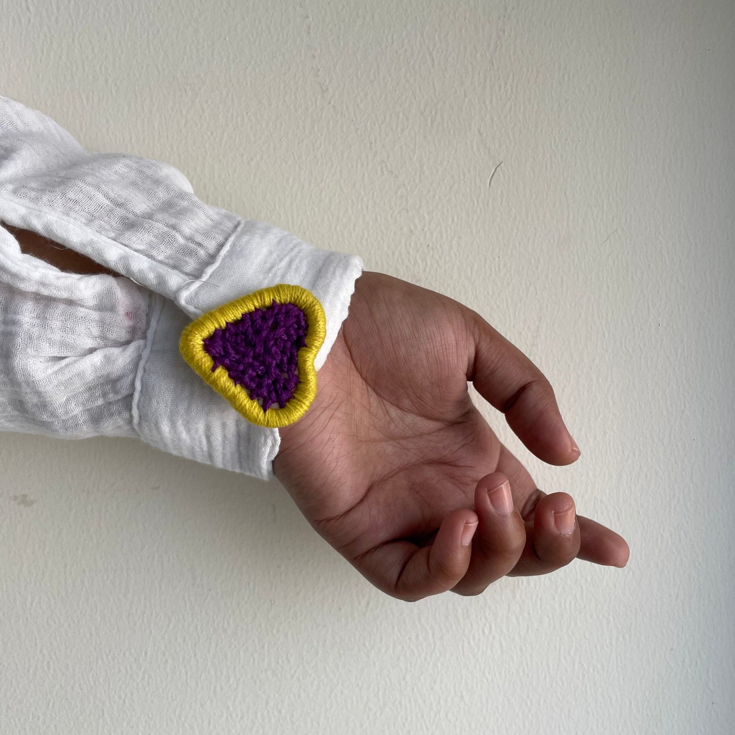 Lilac Love Thread Brooch