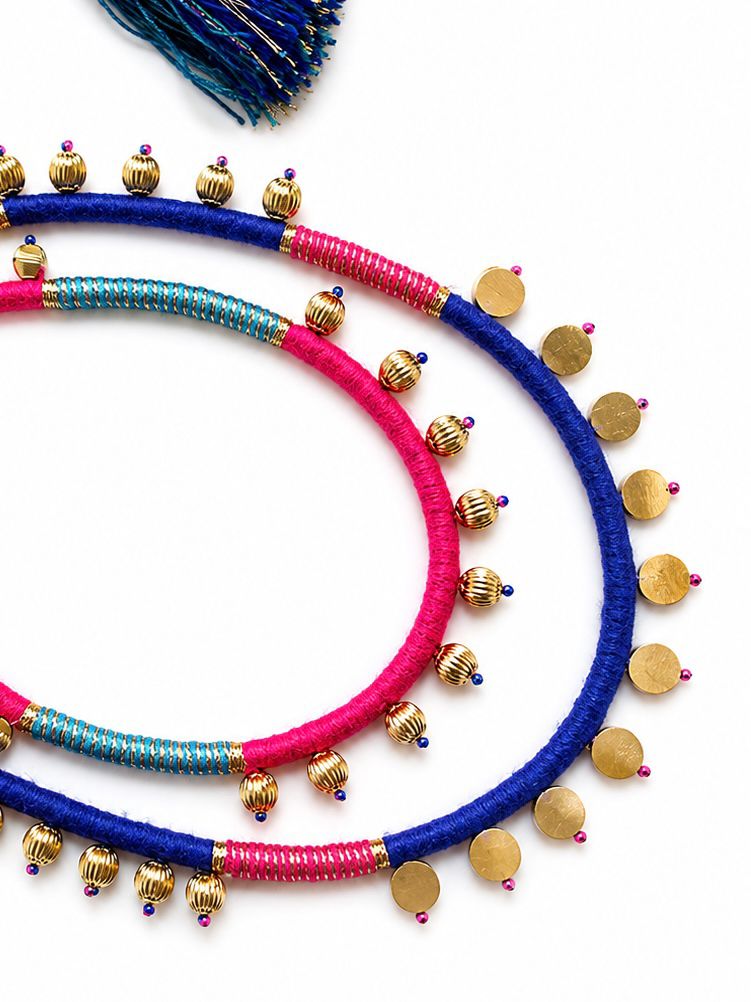 Rangriti Layered Choker Necklace