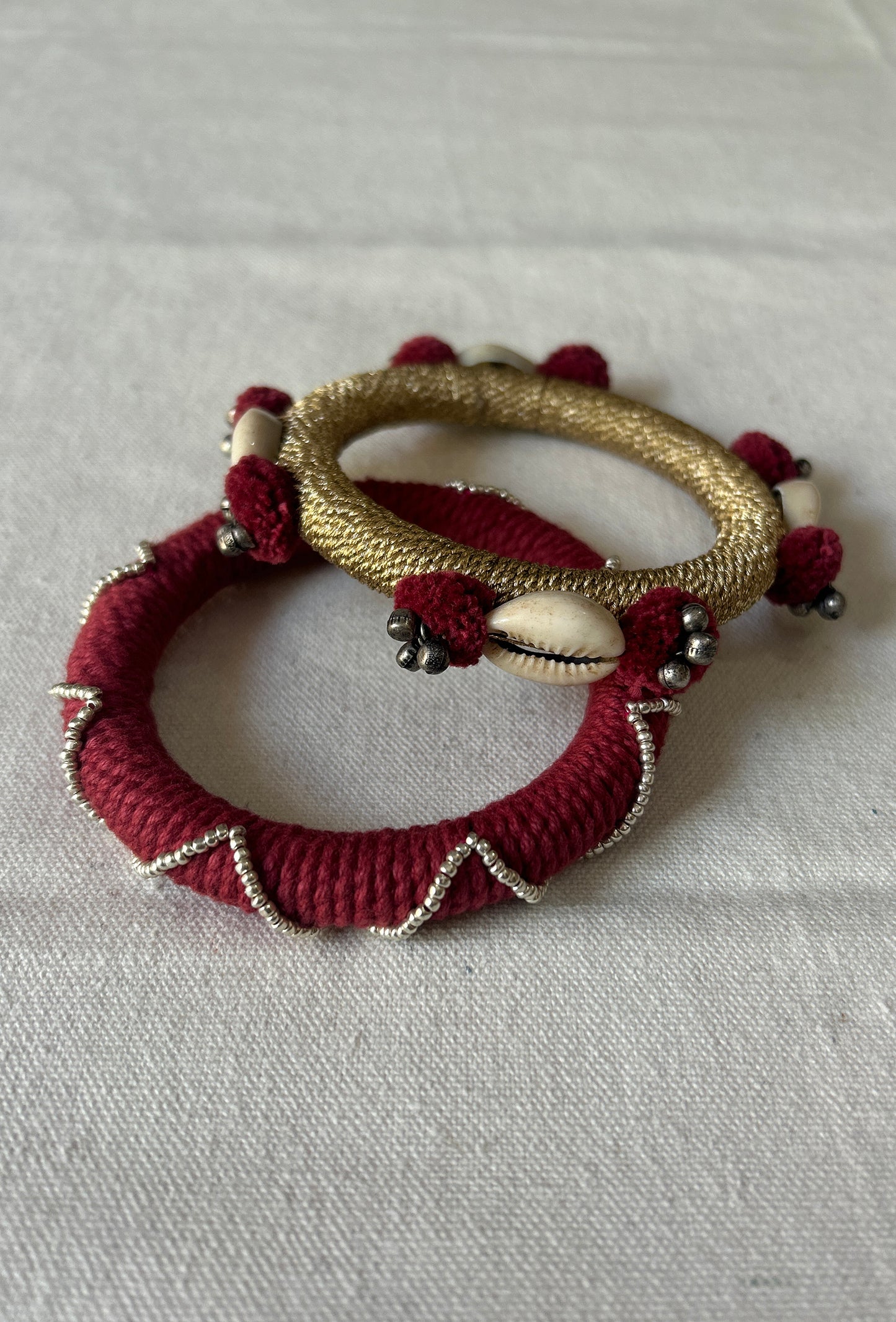 Noor Kaudi Thread Bangles – Set of 2