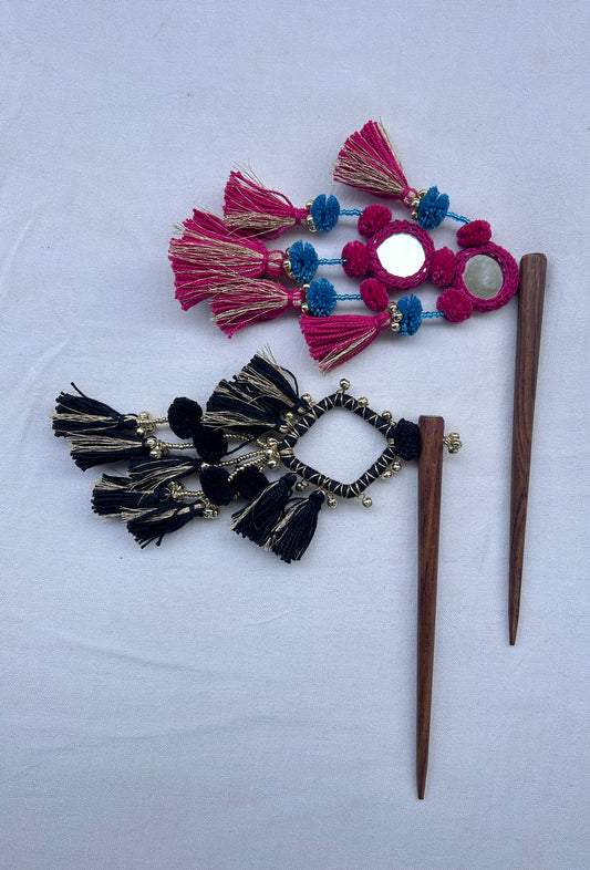 Eshani Bun Stick Set of 2