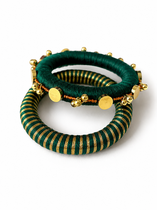 Meher Thread Bangles – Set of 2