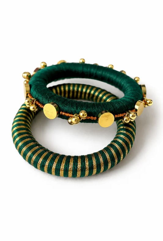 Meher Thread Bangles – Set of 2