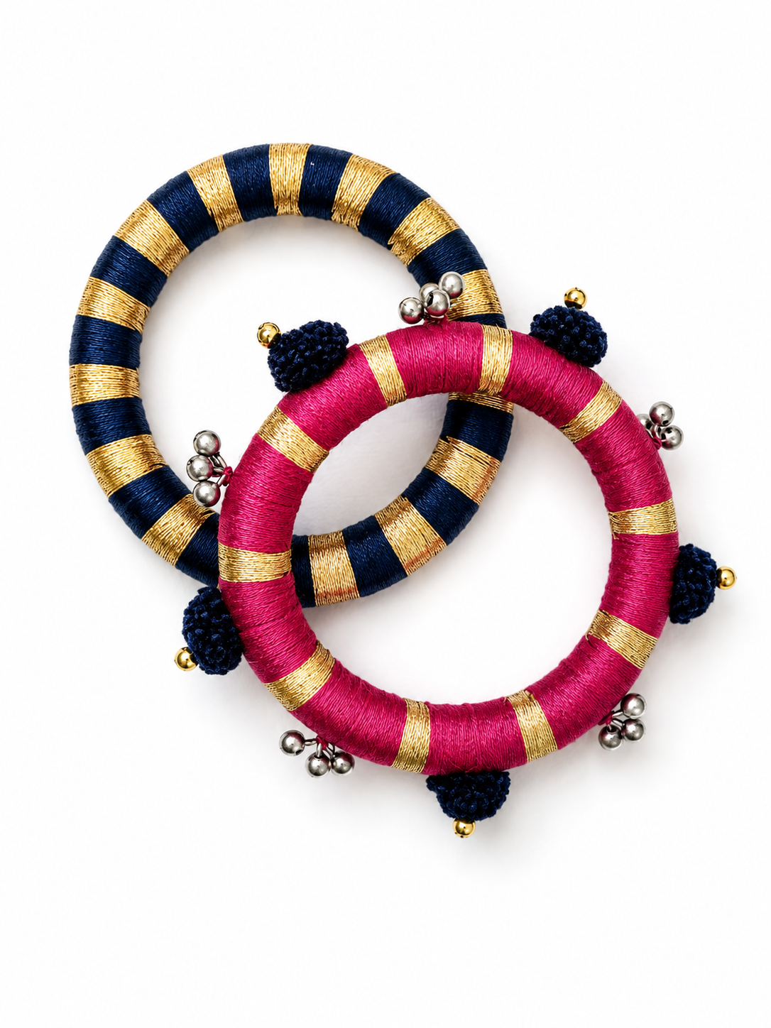 Rang Noor Thread Bangles – Set of 2
