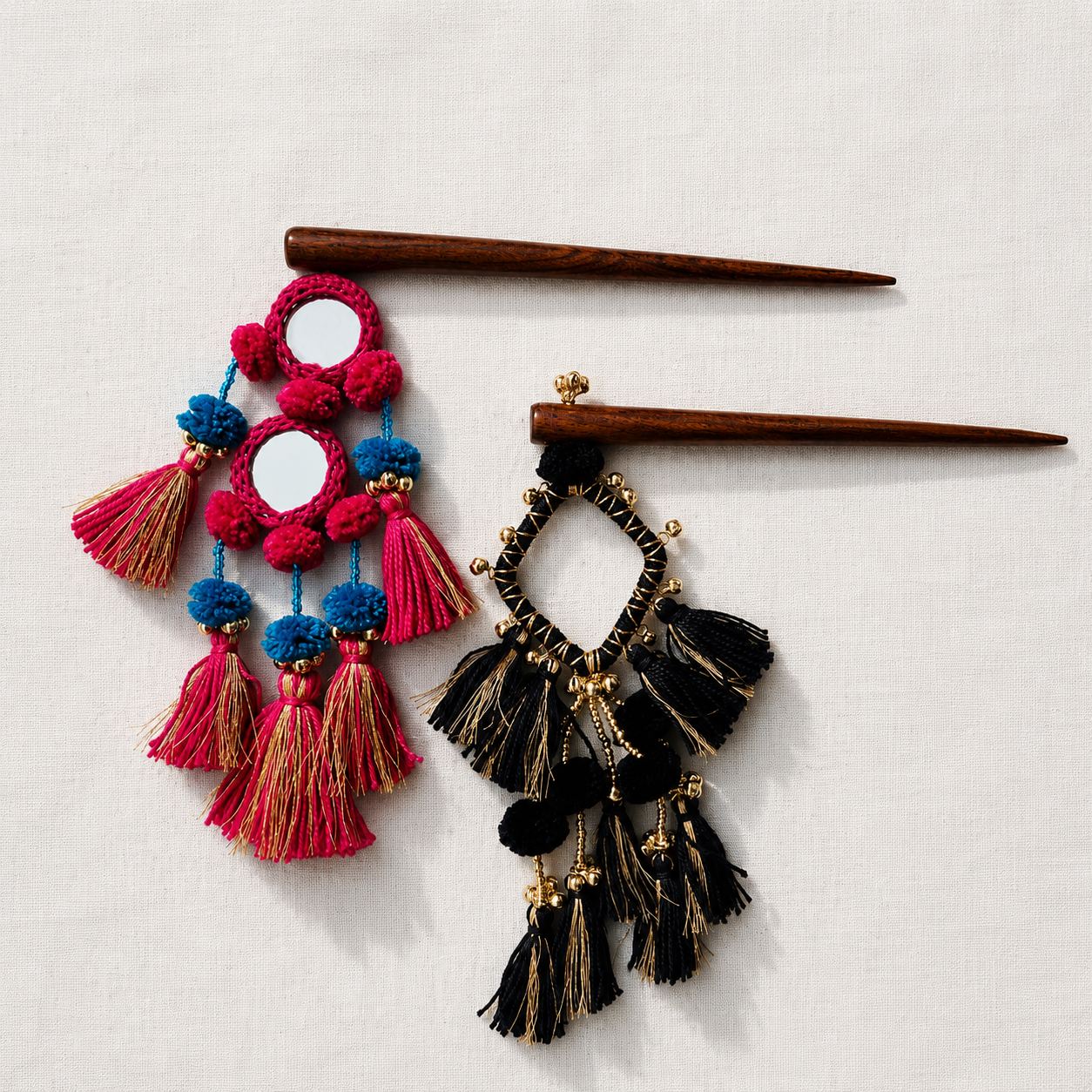 Eshani Bun Stick Set of 2