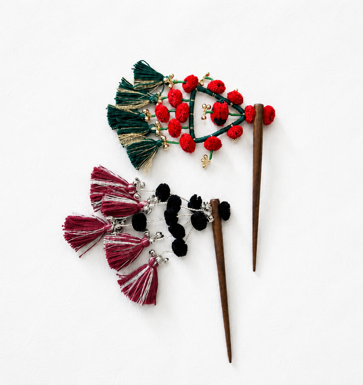 Roshika Bun Stick Set of 2