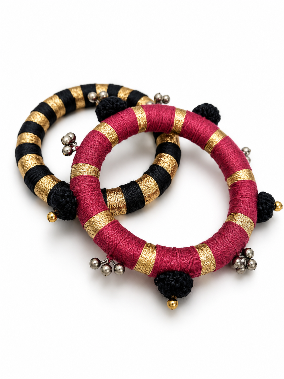 Rang Noor Thread Bangles – Set of 2