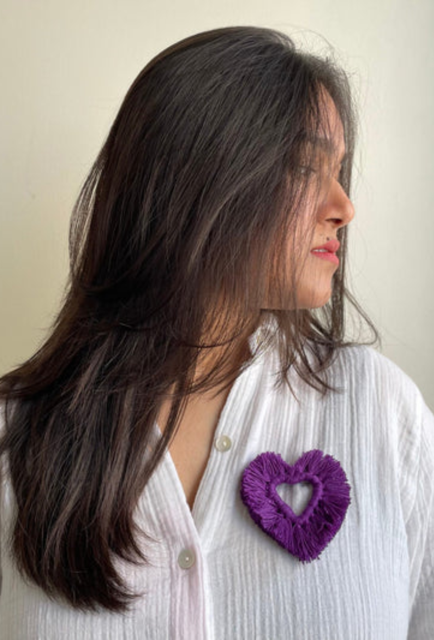 Purple Heart Brooch