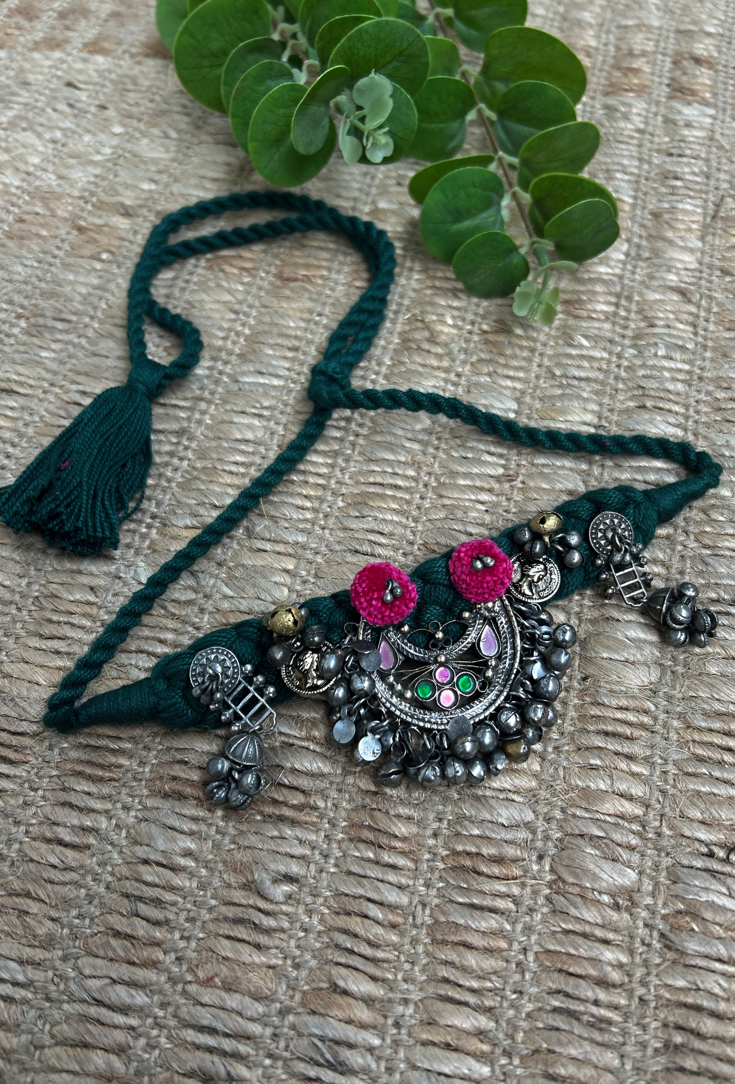 Noor Afghan Charm Choker