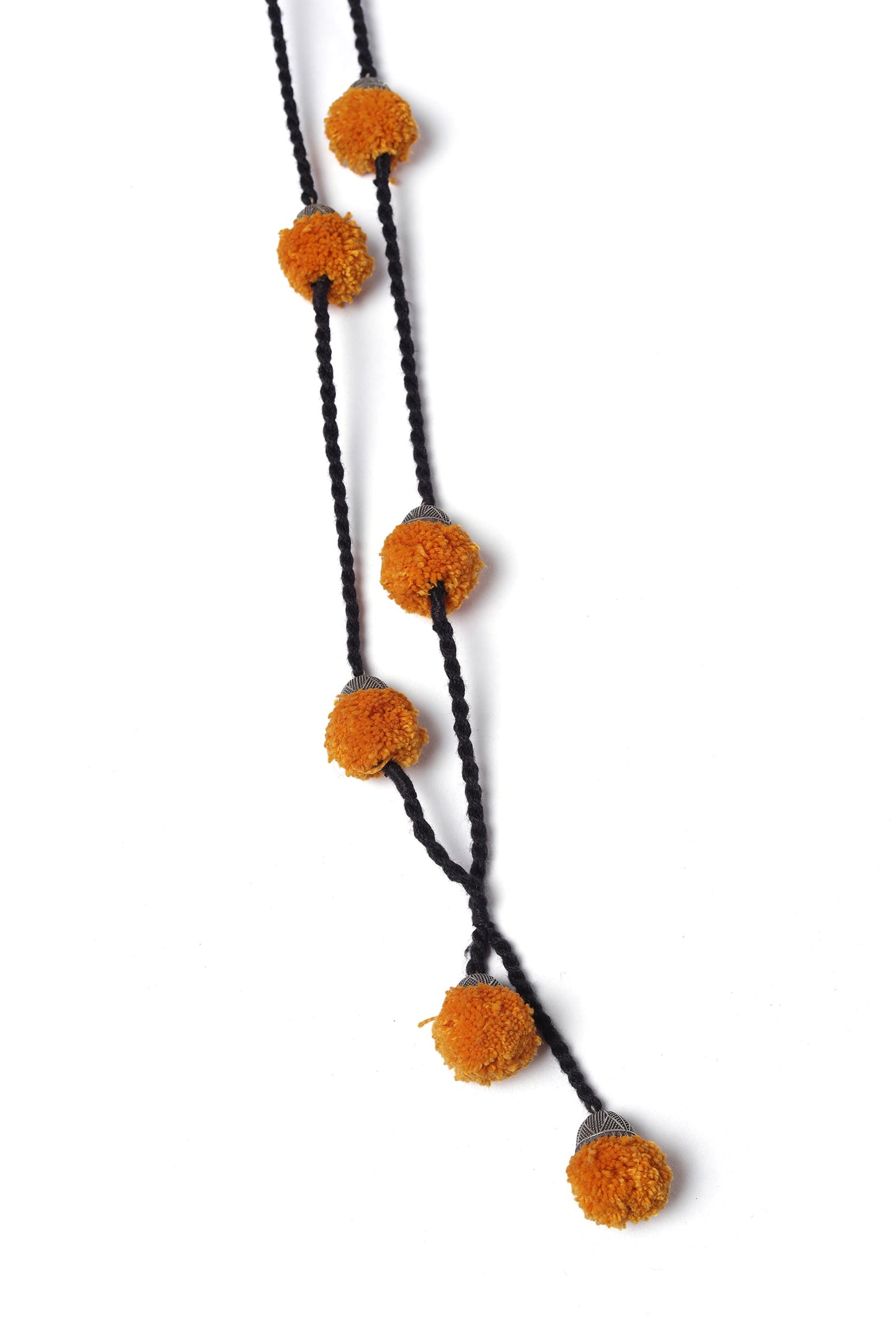 Yellow Amboli Handmade Necklace