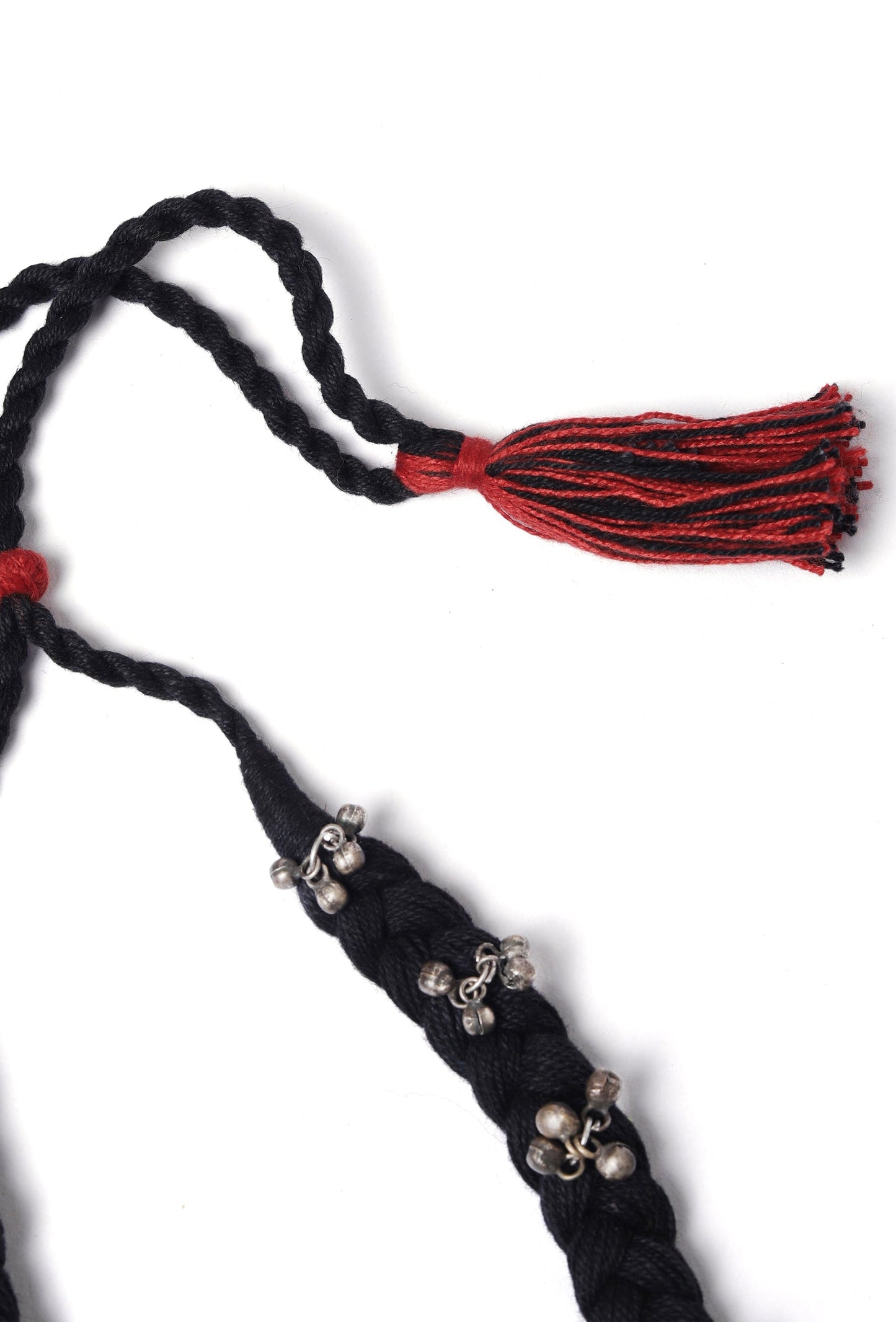 Black & Maroon Saaz Necklace