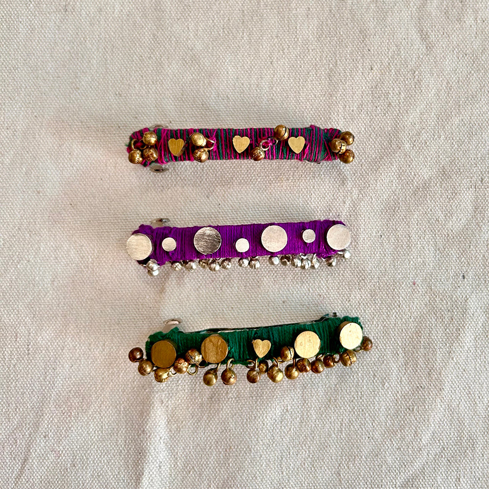 Set of 3 Hair Barrette