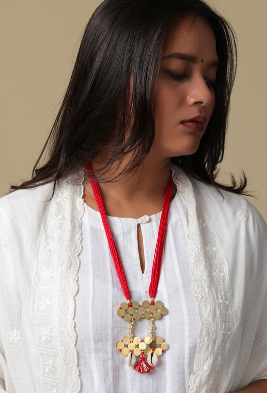 Karpasa Red Necklaces