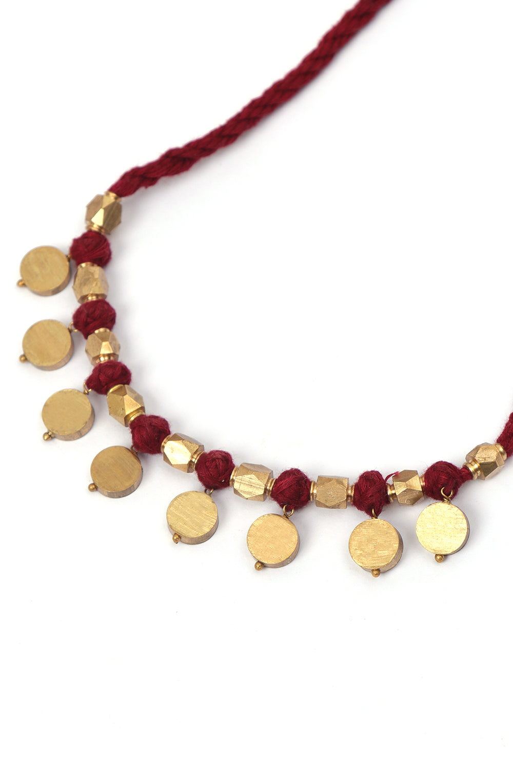 Sareen Maroon Necklace