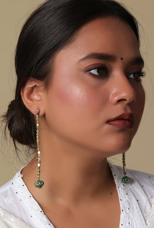 Boond Green Earrings