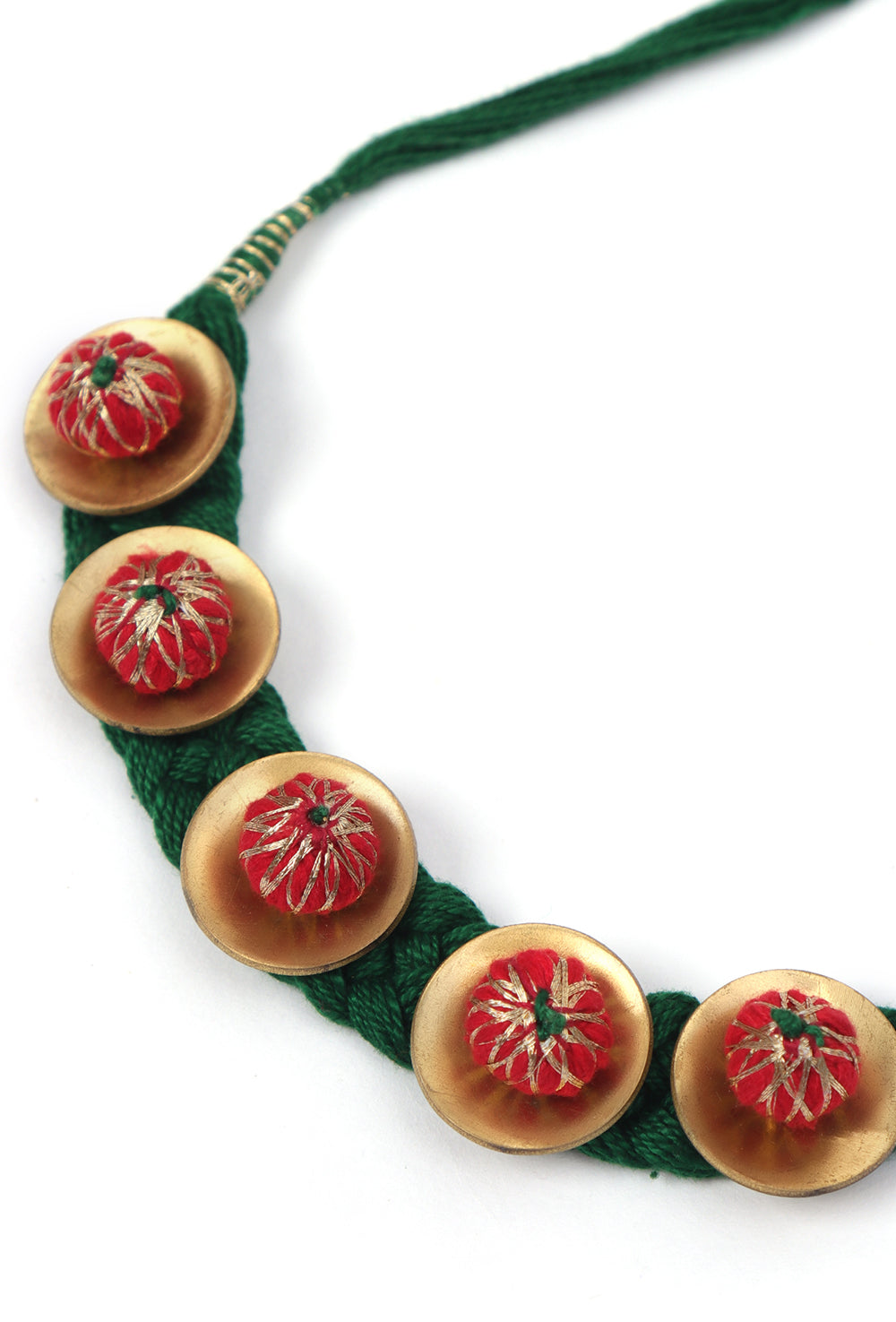 Zari Phool Necklace