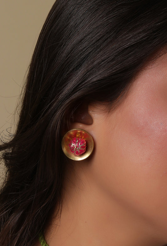 Bindu Pink Earrings