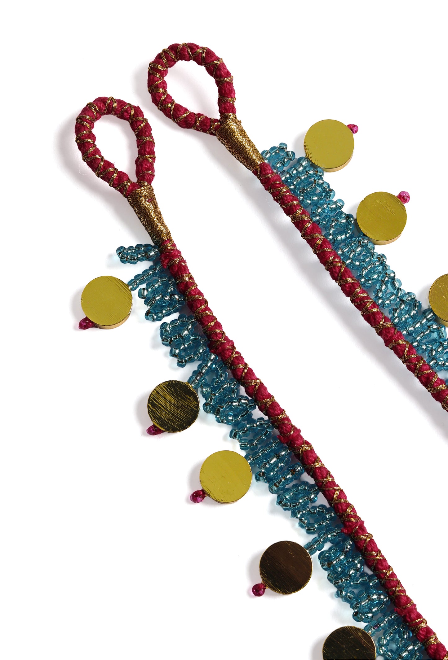 Mehira Anklets: (Set of Two)
