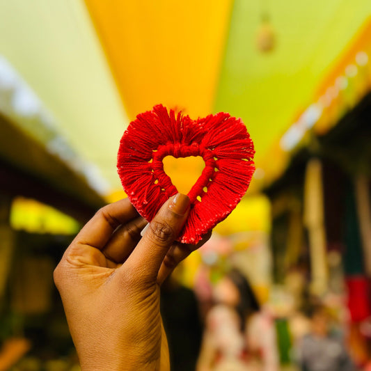 Red Heart Brooch