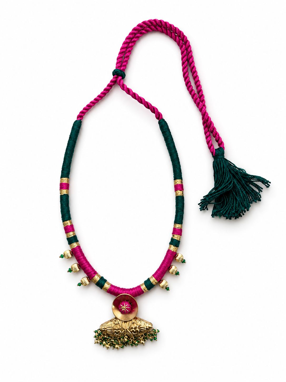 Gulnaar Tassel Pendant Necklace