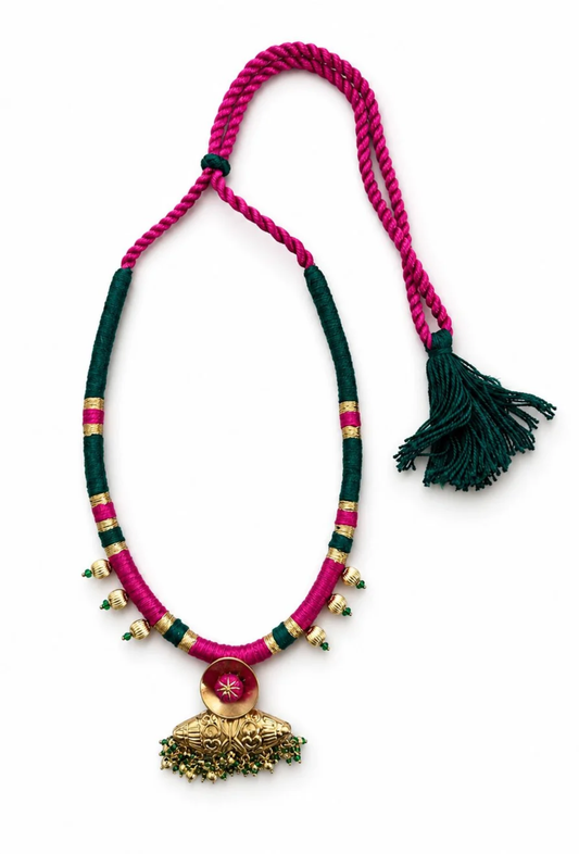 Gulnaar Tassel Pendant Necklace