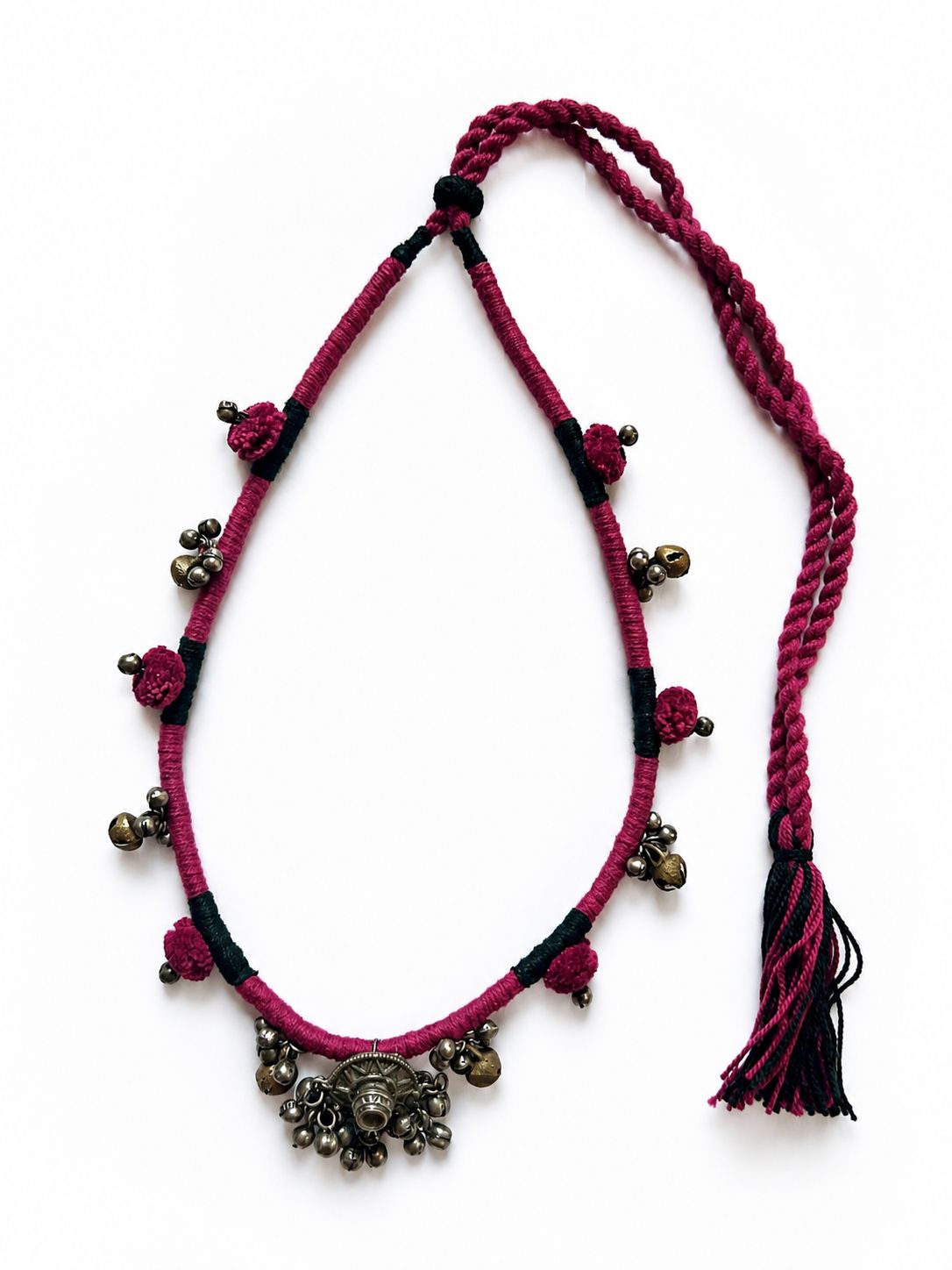 Gulmohar Ghungroo Necklace