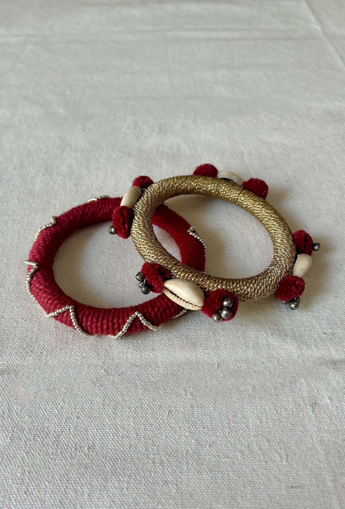 Noor Kaudi Thread Bangles – Set of 2