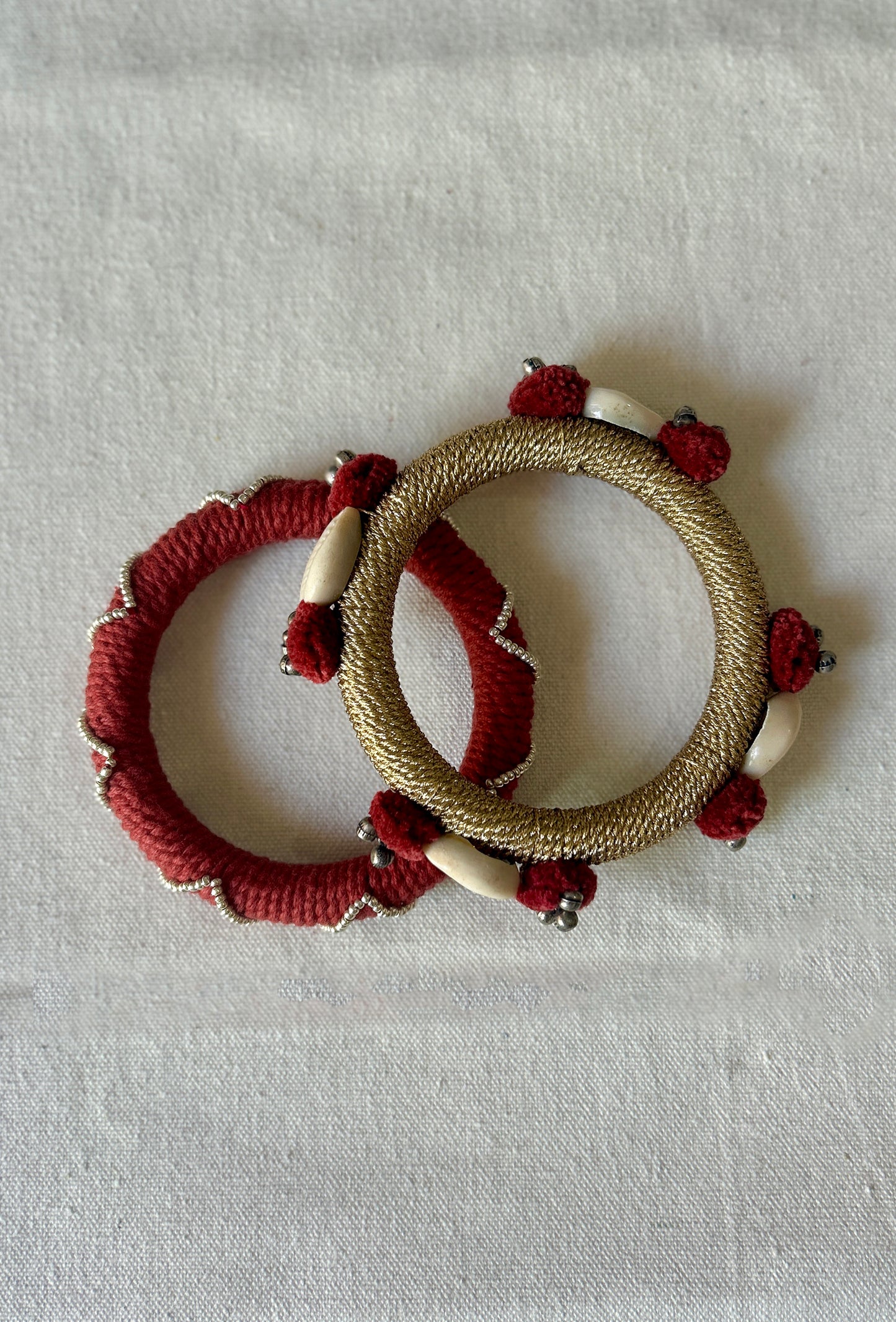 Noor Kaudi Thread Bangles – Set of 2