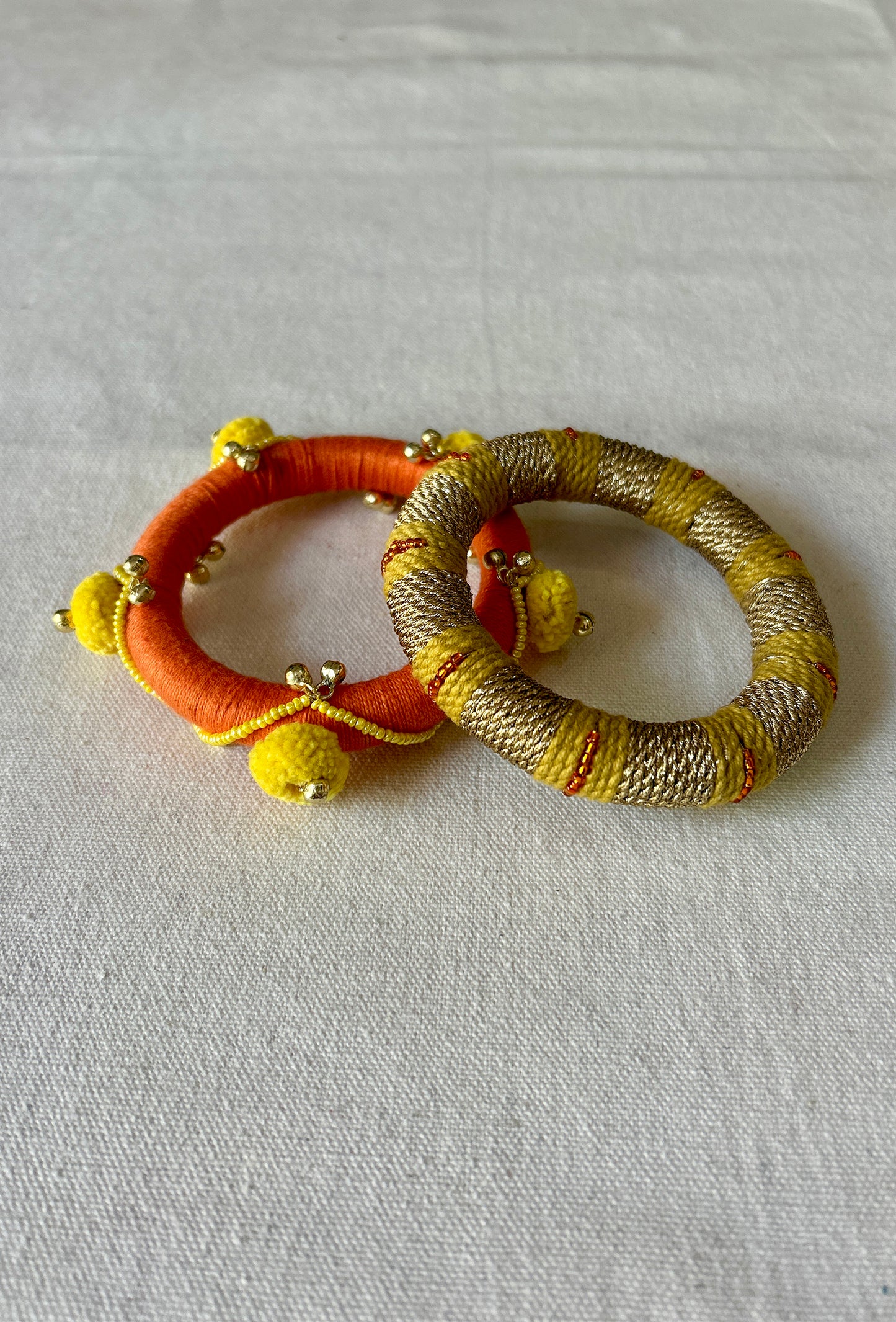 Surajmukhi Thread Bangles – Set of 2