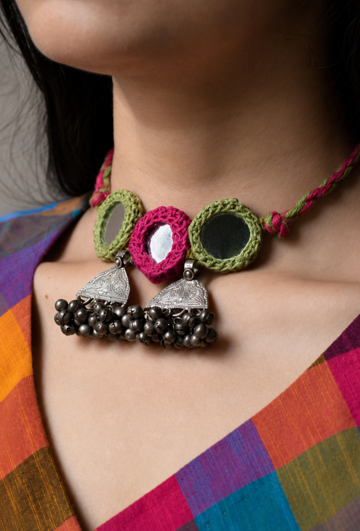 Aaina Afghani Choker
