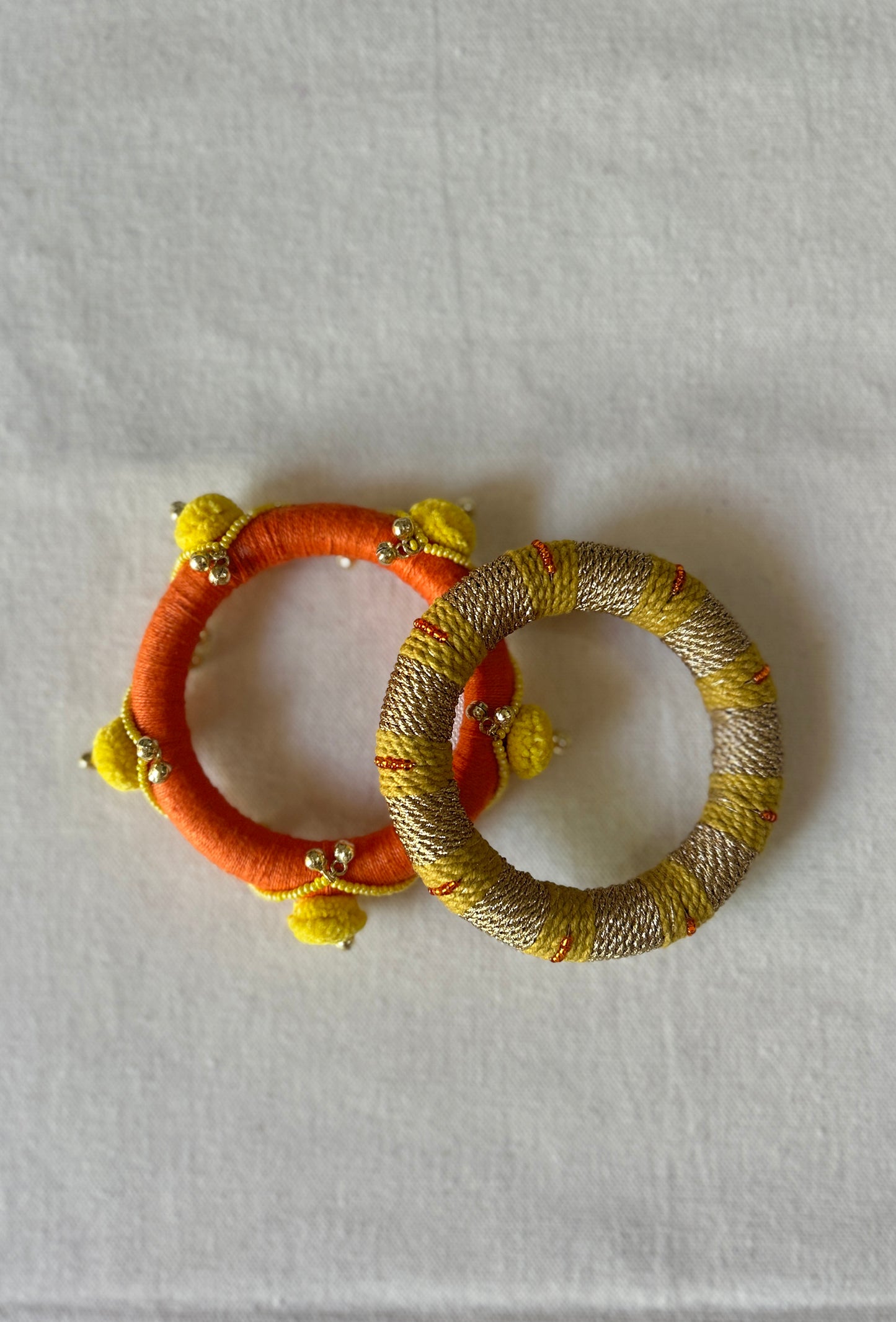 Surajmukhi Thread Bangles – Set of 2
