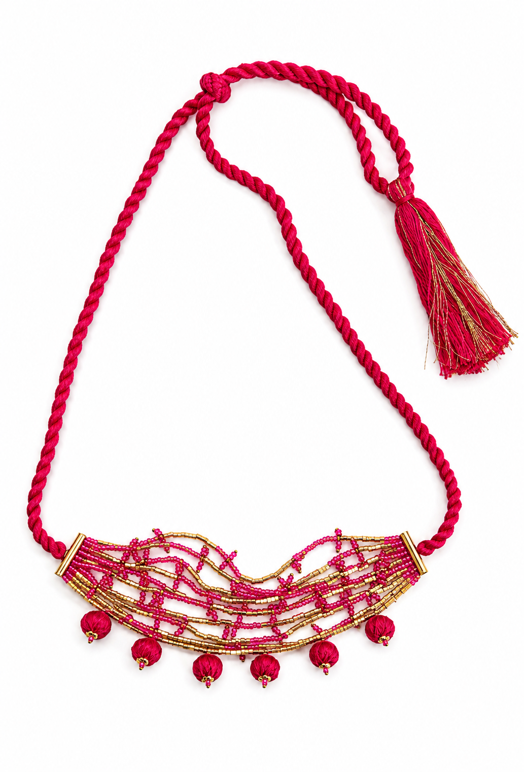Rosy Neckpiece