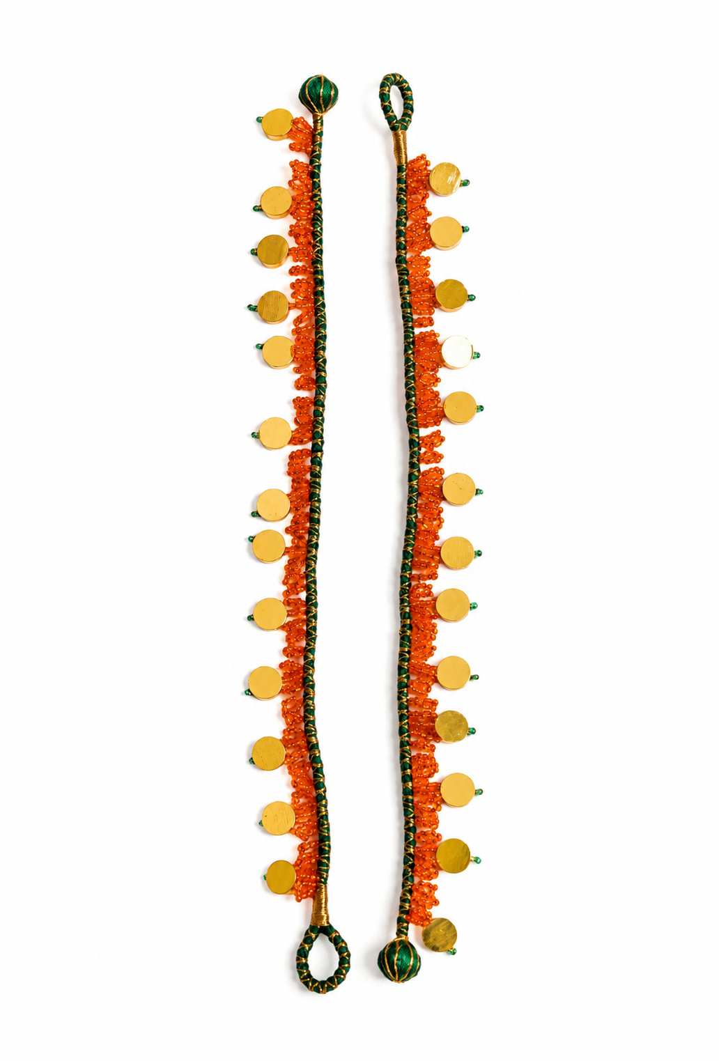 Jhanak Anklets: (Set of Two)