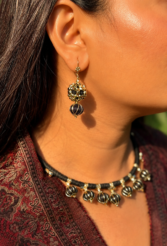 Zari Bindu Earrings